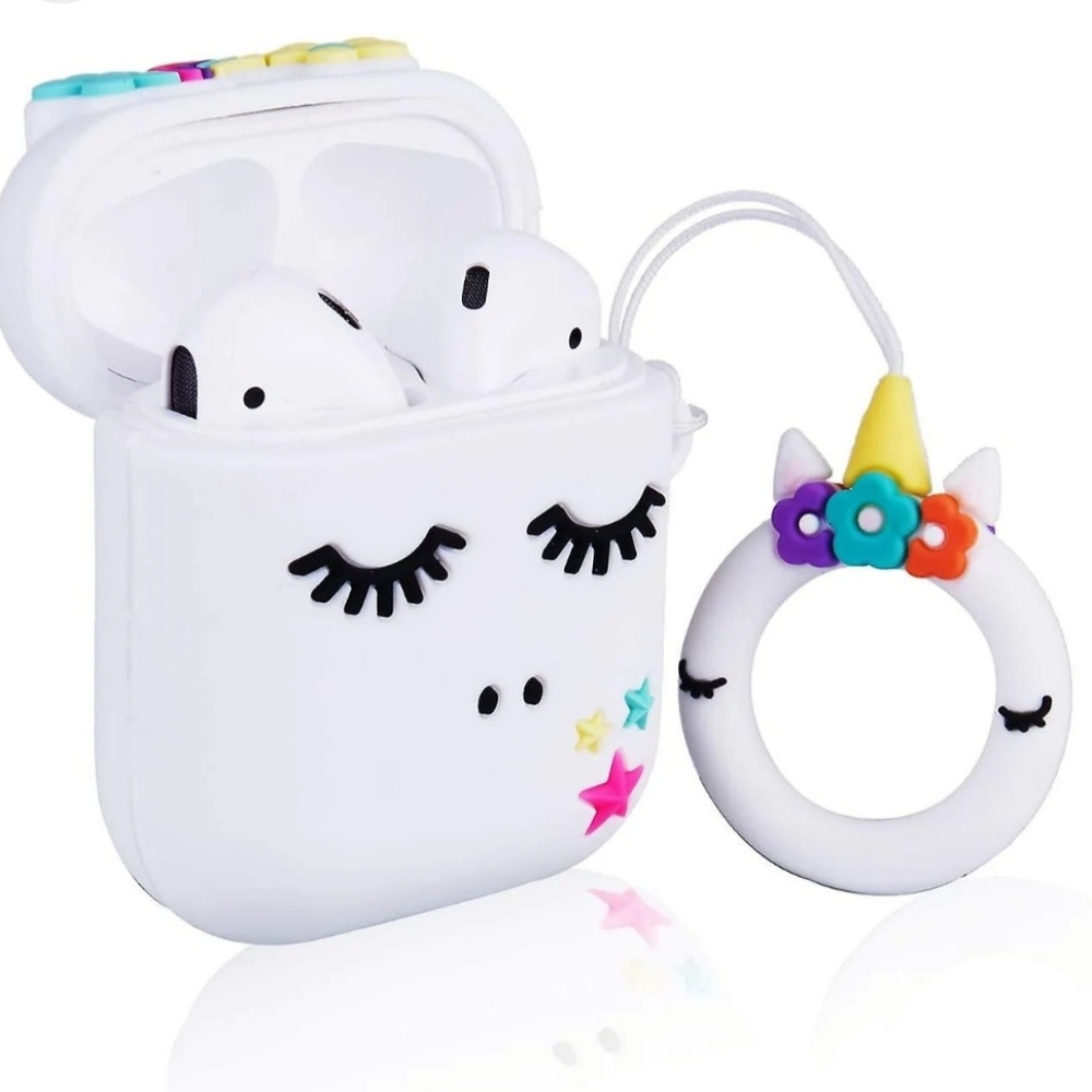 Unicorn AirPods Case with Ring Holder